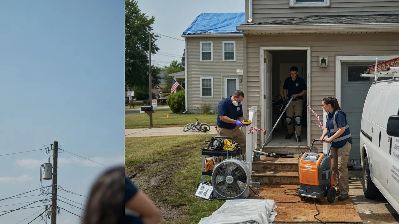 Water Damage Repair in Elwood, IL near me